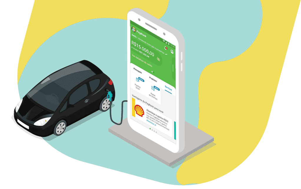 Abasteça com o PagBank e ganhe até R$50 de volta!