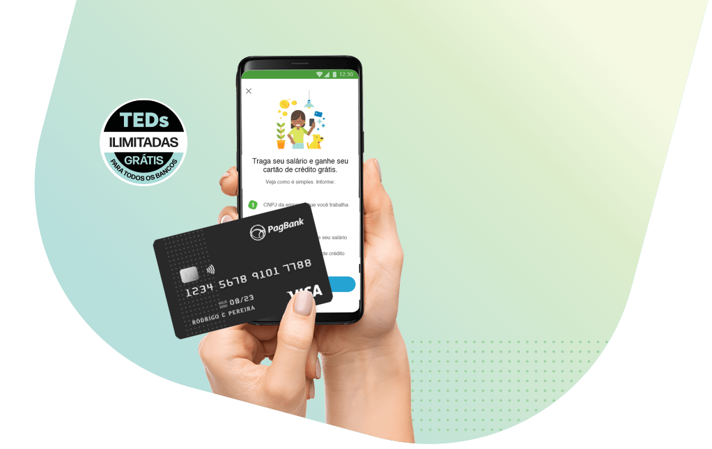 Traga seu salário para o PagBank, sem sair de casa!