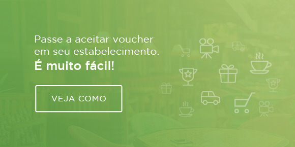 Passe a aceitar voucher em seu estabelecimento. É muito fácil!