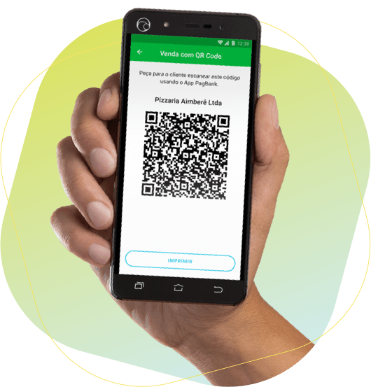 Venda com QR Code, de onde estiver e sem aluguel