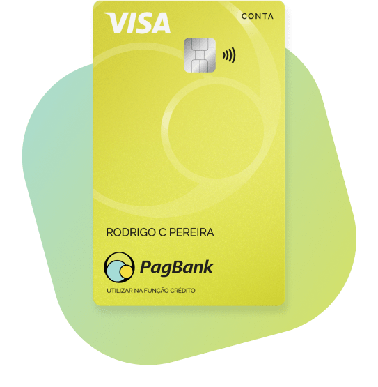 Cartão do Pagbank.