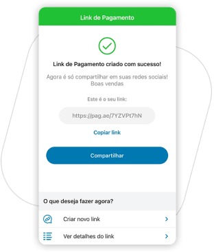 Tela Link de Pagamento
