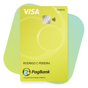 Cartão do PagBank.