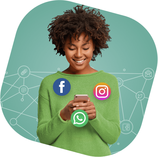 É fácil vender pelas redes sociais e WhatsApp com o PagBank