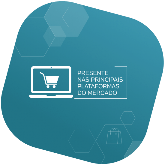 Presente nas principais plataformas do mercado