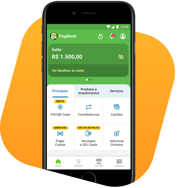 Recarregue seu celular a qualquer momento