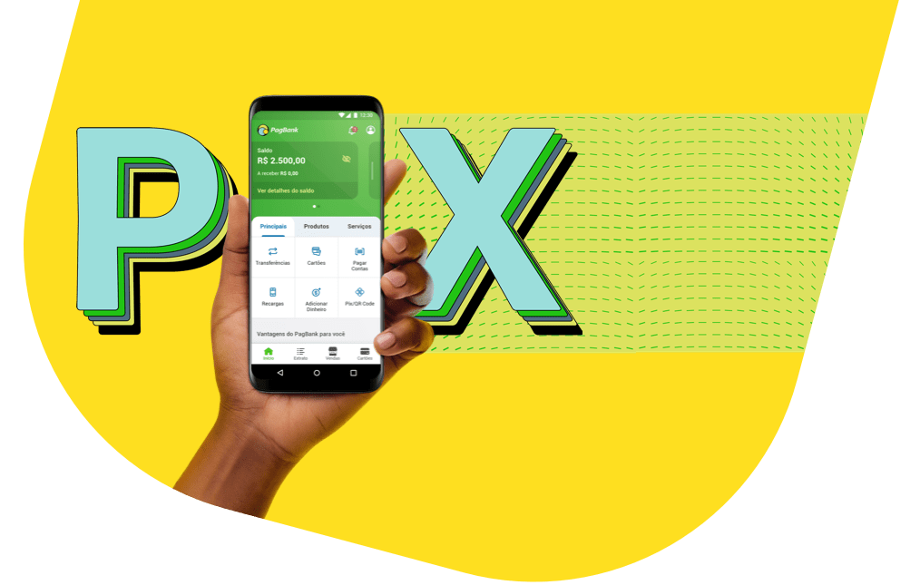 Pix é com P de PagBank!