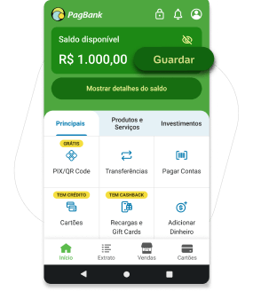 Imagem da tela inicial