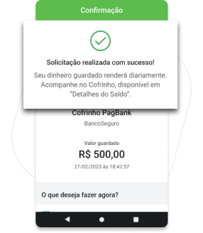 Tela Habilitação de segurança.