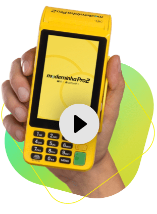 Uma máquina de cartão completa