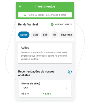 Selecione a opção Consignado Público e depois Simular e Contratar