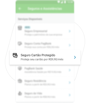 Selecione Seguro Cartão Protegido