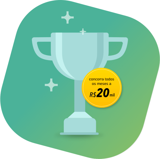Concorra a prêmios todo mês!