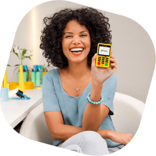 A maquininha sem aluguel que cabe no seu bolso