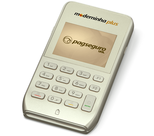 Maquininha De Cartao Moderninha Plus Loja Pagseguro